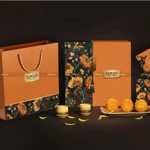 Mẫu in hộp bánh trung thu Hoàng Hoa Nguyệt Cát